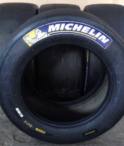 pneumatici da corsa usati michelin slick mescola